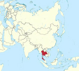 Map Thailand